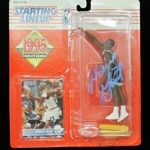 Horace Grant signed Starting Lineup Orlando Magic 1995 NBA Figure w/COA